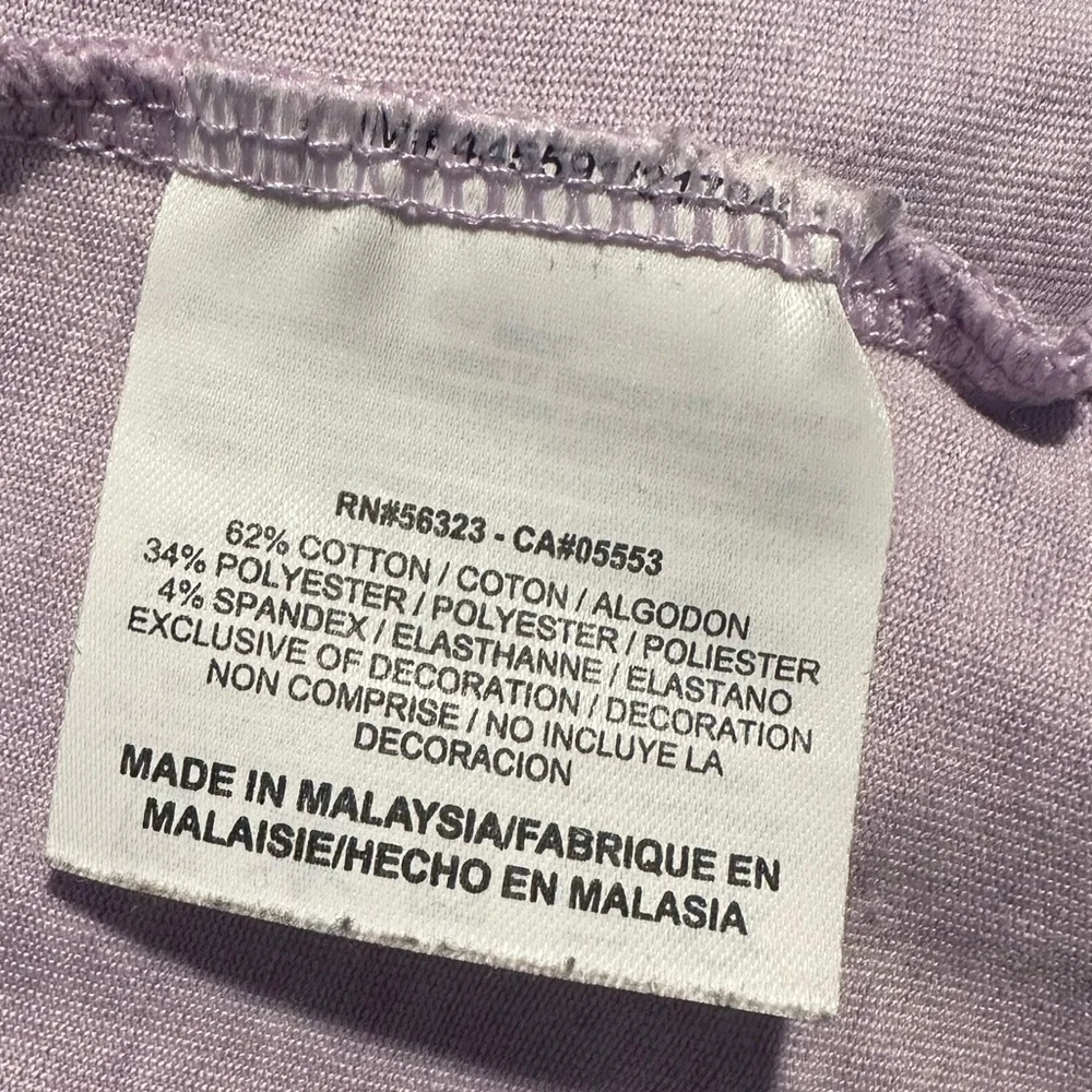 Nike Lavender Women's Dry Fit Cotton T-Shirt